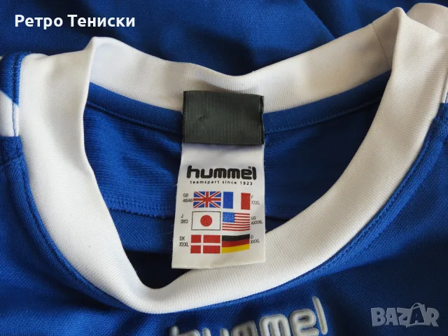 Тениска Greve Boldklub — Домакински Hummel — Мъже размер XXL Синьо, снимка 3 - Тениски - 56314761