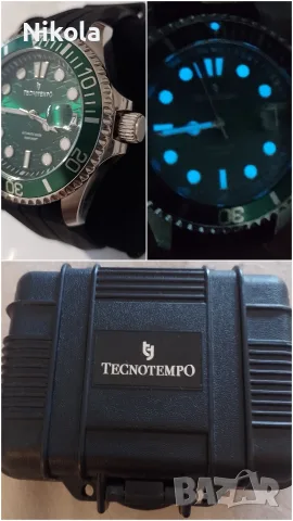 Три автоматични часовника Tecnotempo., снимка 5 - Мъжки - 56113857