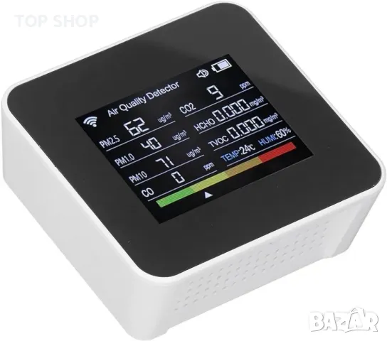 Многофункционален детектор за качество на въздуха Бърза реакция, снимка 6 - Друга електроника - 48712524