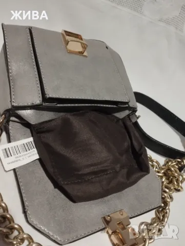 2 в 1 -Малка дамска чанта през рамо и портмоне, снимка 9 - Чанти - 47310438