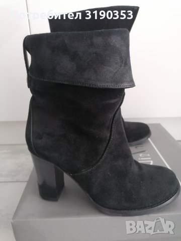 Дамски велурени ботуши Gianni