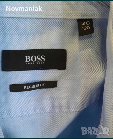 Boss -Regular Fit--Много Запазена, снимка 8 - Ризи - 36434559