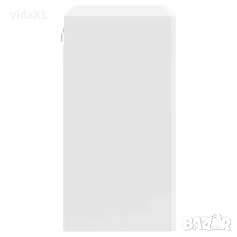 vidaXL Кухненски стенен шкаф Porto, бял, инженерно дърво, снимка 7 - Шкафове - 56148225