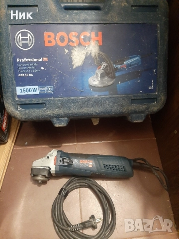 Шлайф машини за бетон Бош, снимка 7 - Шлайфмашини - 52630757