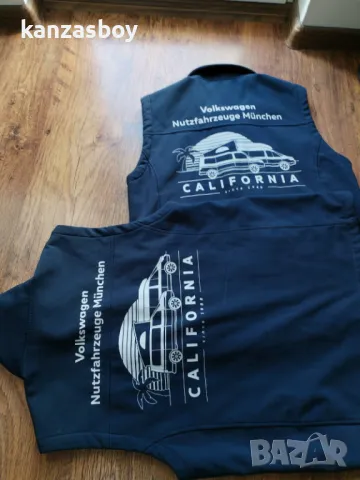 volkswagen - softshell мъжки елек - размер 50/M КАТО НОВ, снимка 4 - Якета - 50072634
