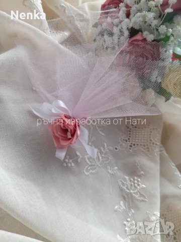 Сватбени Бутониери и гривни , снимка 13 - Сватбени аксесоари - 50913358