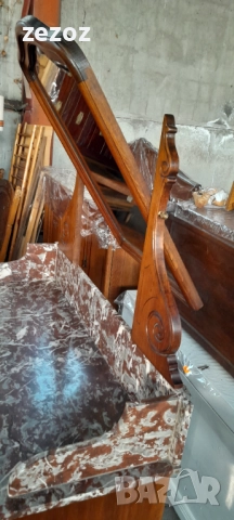 Антикварен тоалетен шкаф №70, снимка 12 - Шкафове - 52232511