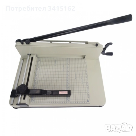 Ръчна гилотина 858 А4 с дължина на рязане 320 mm до 400 листа, снимка 2 - Други инструменти - 53851132