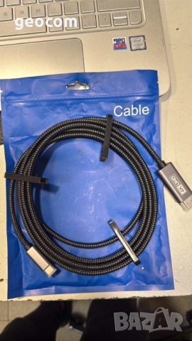 USB Type-C към 4K HDMI качествен кабел (1.8М)