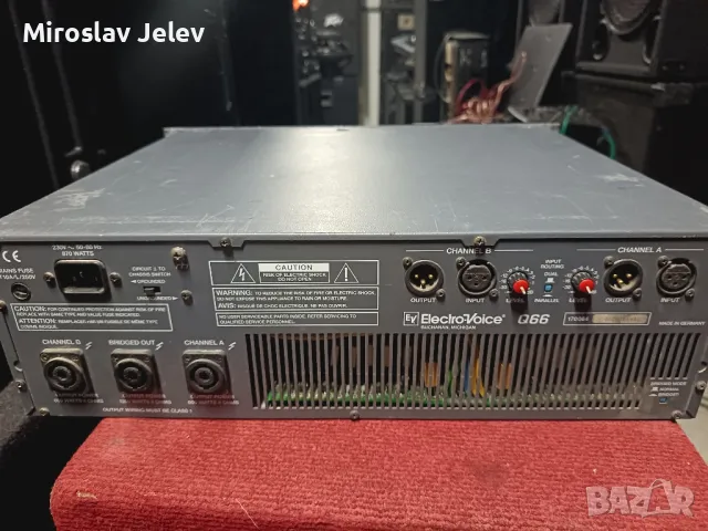 стъпало Electrovoice q66, снимка 9 - Ресийвъри, усилватели, смесителни пултове - 47605161