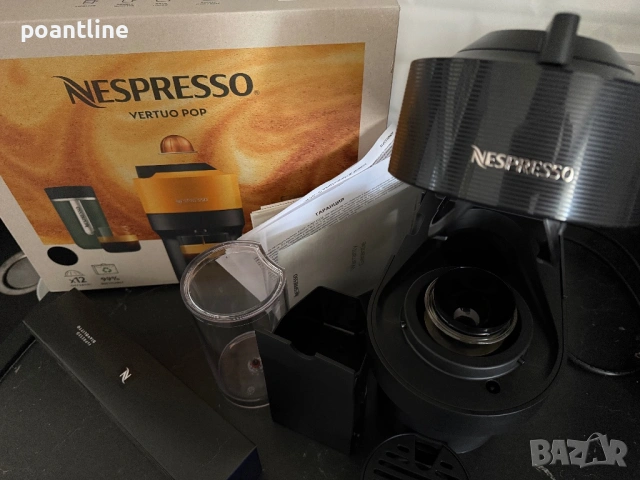 + гаранция Кафемашина Nespresso Vertuo Pop + подарък кафе капсули , снимка 7 - Кафемашини - 53578581