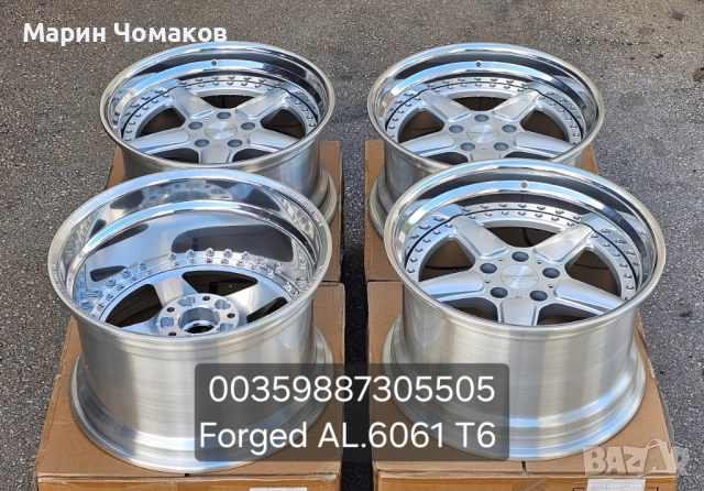 Ковани джанти 18 цола Ac Schnitzer Type II BMW ( Разглобяема джанта )