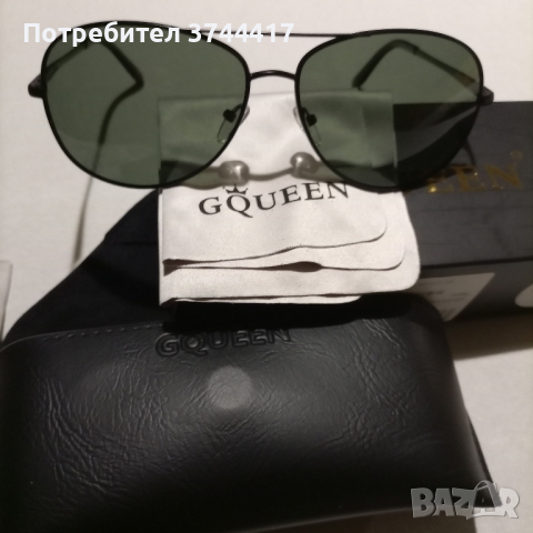 GQUEEN Поляризирани авиаторски слънчеви очила с плосък връх леки шофиращи UV 400 външни  58 мм, снимка 9 - Слънчеви и диоптрични очила - 44688731