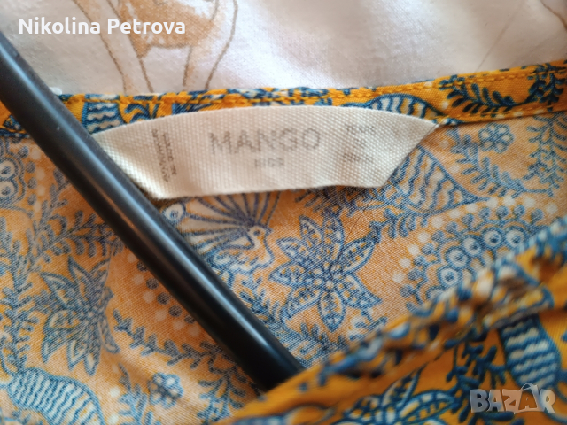 Детска момичешка риза Mango, снимка 6 - Детски ризи - 44740920