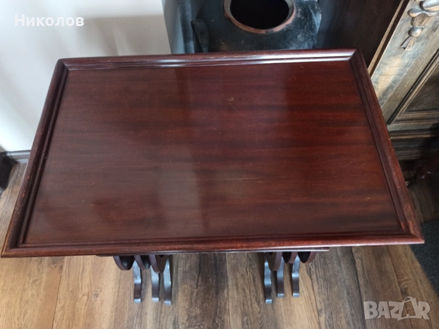 Три помощни масички, снимка 2 - Маси - 51720676