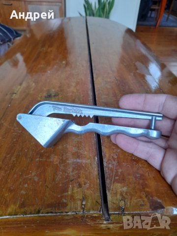 Стара алуминиева преса за чесън #5, снимка 3 - Други ценни предмети - 39914883