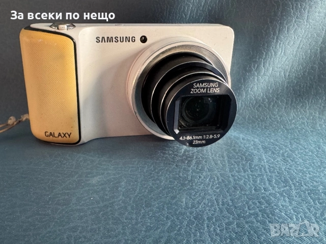 Цифров фотоапарат SAMSUNG Galaxy Camera EK-GC100 White 3G WiFi, снимка 12 - Фотоапарати - 52845909
