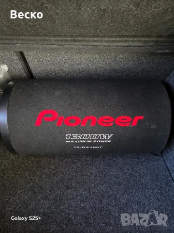 Бас Туба PIONEER TS-WX305T с усилвател Hifonics Vulcan VXi-4002