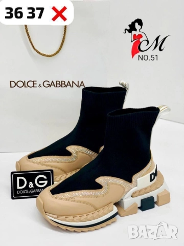 дамски кецове dolce gabbana , снимка 5 - Маратонки - 51833979