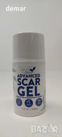 Eva Naturals Advanced Scar Gel за хирургични белези, намалява появата на стари и нови келоиди,3 броя, снимка 4 - Други - 47990465