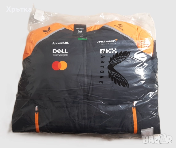 🏆 McLaren F1 Team Long Jacket - Оригинално мъжко яке / парка размер L, снимка 10 - Якета - 52755804