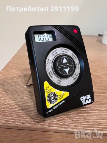 Кварцов метроном, снимка 4 - Антикварни и старинни предмети - 40484284