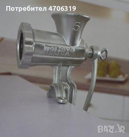 Ръчна месомелачка от неръждаема стомана Pelitte, снимка 2 - Месомелачки - 53085270