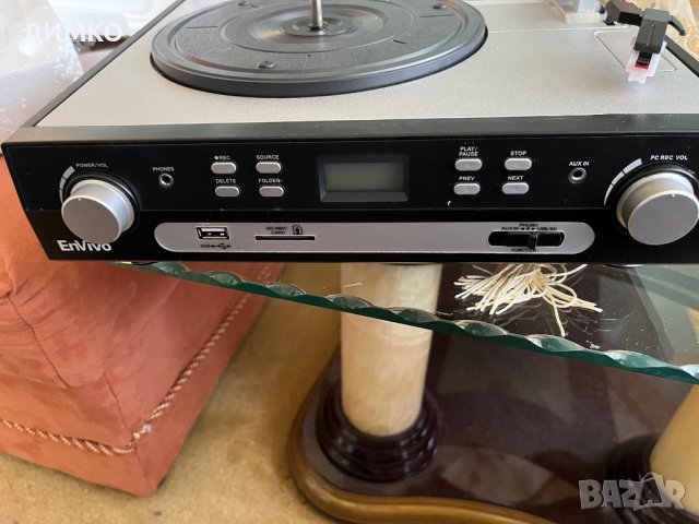 НОВ!!!  USB- ГРАМОФОН, снимка 3 - Грамофони - 41545643