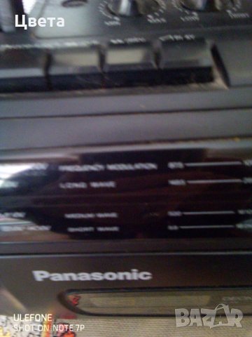 Радио и двукасетачен касетофон марка панасоник марка , Филипс Панасоник Панасоник, снимка 3 - Радиокасетофони, транзистори - 34610510