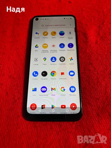 One plus Nord 100-64GB/4GB,Dual SIM,сив,зарядно, снимка 2 - Телефони с две сим карти - 47827652