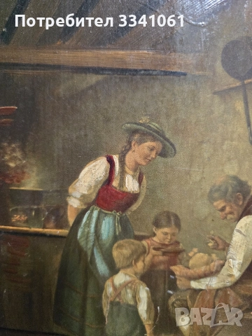 Стара картина, снимка 2 - Картини - 52899859