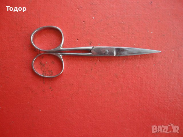 Българска ножичка ножица от соца 3, снимка 5 - Фризьорски принадлежности - 42231085