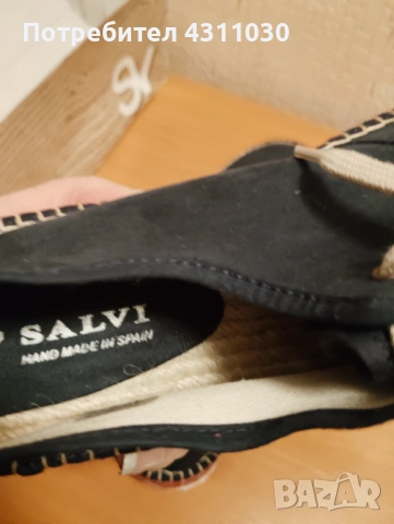 Мъжки тъмно сини еспадрили нови, номер 42, снимка 6 - Мъжки ботуши - 53392445