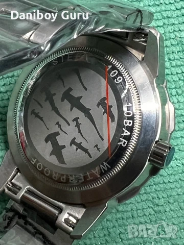 Автоматичен часовник с SEIKO механизъм Duka 109, снимка 7 - Мъжки - 50667439