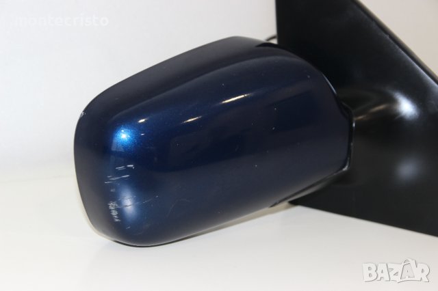 Дясно електрическо огледало Toyota Yaris (1999-2005г.) 3 пина / 🔵Цвят: Син, снимка 4 - Части - 41224498