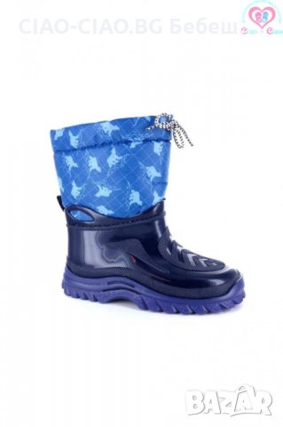 №23-№335, Детски гумени ботуши за момче G&G в синьо