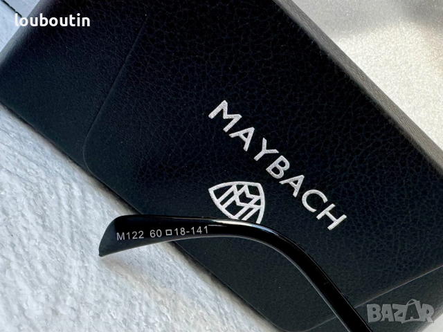 Maybach 2024 мъжки слънчеви очила маска 6 цвята, снимка 10 - Слънчеви и диоптрични очила - 44572847