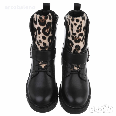 Дамски класически боти до глезена, 3цвята , снимка 9 - Дамски боти - 52804441