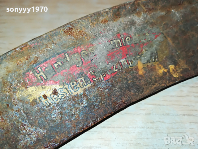 АНТИЧНА КОСА ВНОС ГЕРМАНИЯ 1803221240, снимка 4 - Антикварни и старинни предмети - 36147598