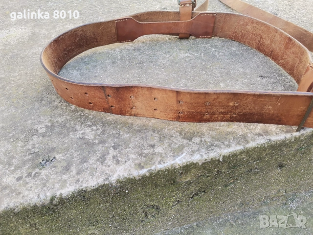 Стар офицерски колан, снимка 4 - Антикварни и старинни предмети - 53665202