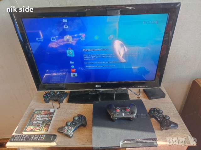 Продавам PS3 Slim Хакнат