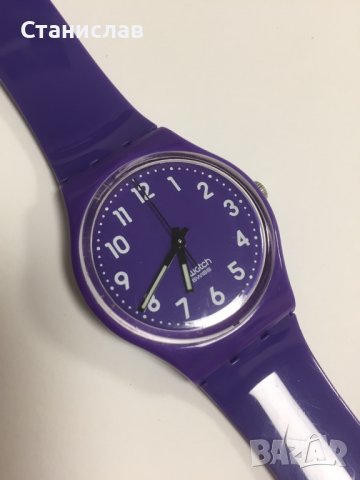 swatch лилав, снимка 2 - Мъжки - 39247505