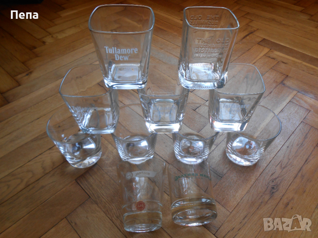 Чаши за уиски и водка 11 броя, снимка 7 - Чаши - 36402916