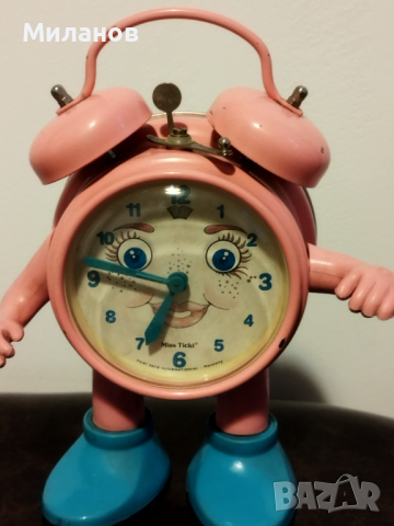 Стар немски будилник, настолен часовник