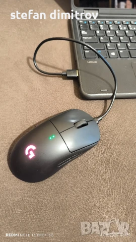Logitech G PRO Wireless гейминг мишка, черен, с HERO 25K-Sensor

, снимка 9 - Клавиатури и мишки - 50610861
