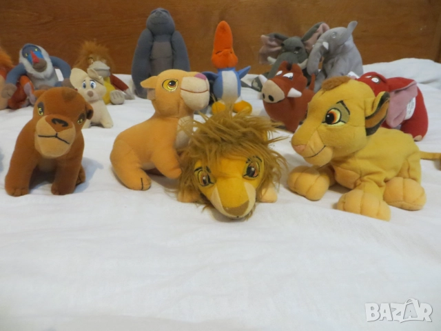 Играчки Книга за джунглата, Цар лъв и Тарзан, снимка 10 - Плюшени играчки - 44352380