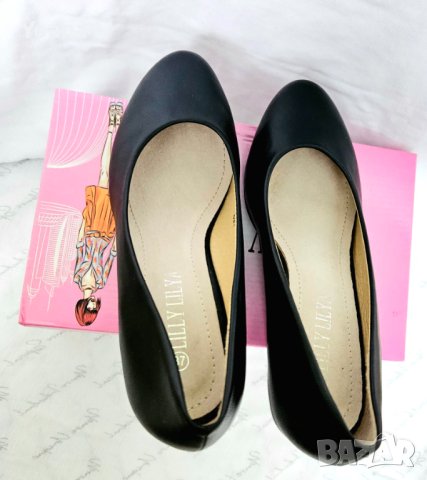 Дамски официални обувки на ток, снимка 4 - Дамски елегантни обувки - 41793498