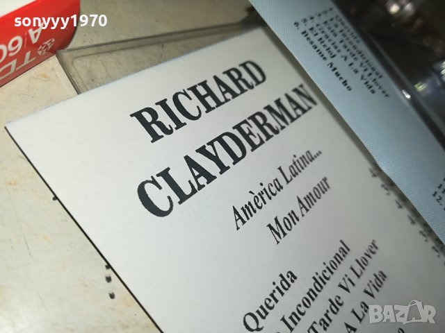 RICHARD CLAYDERMAN TDK-КАСЕТА 2106231856, снимка 16 - Аудио касети - 41312142