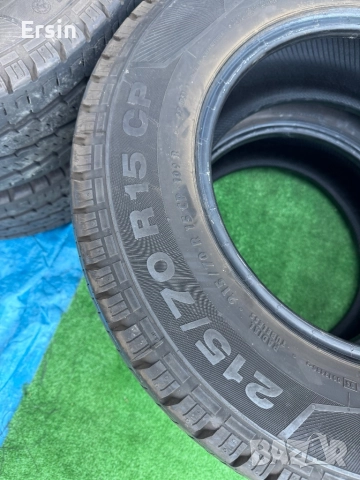 Гуми Continental VancoCamper 215/70R15 CP (Гумите са със стар дот) , снимка 7 - Гуми и джанти - 51700205