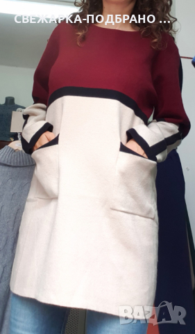 Дамски блузон, снимка 2 - Блузи с дълъг ръкав и пуловери - 44824916